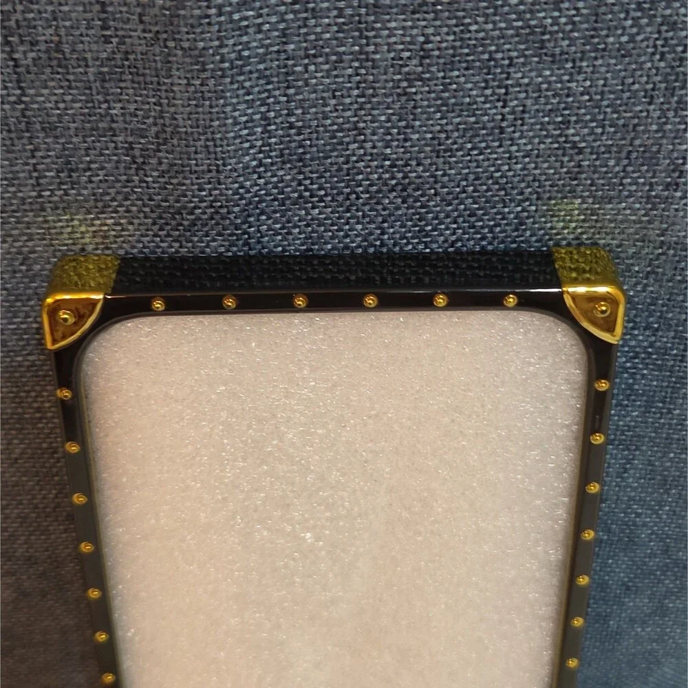 Boutique Samsung Galaxy Queen Crown Gold Square Case Shockproof